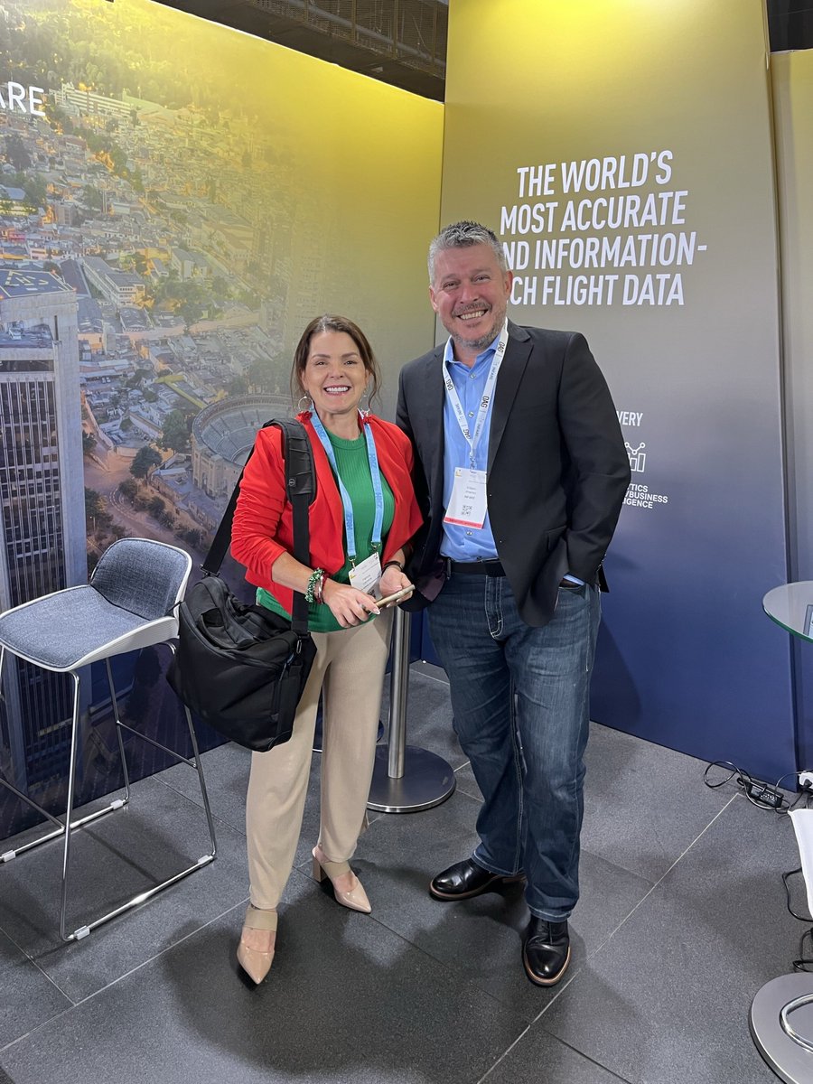 OAG_Aviation's tweet photo. We've had a fantastic few days at @IATA's 154th #SlotConference in Bogotá, Colombia this week connecting with representatives of the airline community from across the globe ✈️ https://t.co/ql0DYr87tc