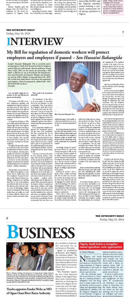 Senator Babangida Hussaini tweet media