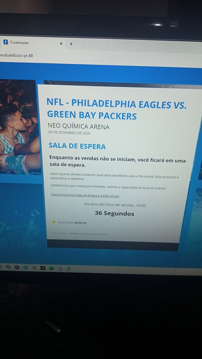 kerenmonteiro's tweet photo. Que os jogos comecem 🏈 #Nfl #nflsaopaulo #ticketmaster https://t.co/a6iF66mmon