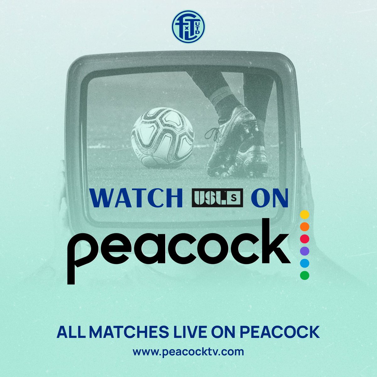 Breaking news!  We are partnering with Peacock to bring you live coverage of ALL our games

Check out our website for more info! 
ftlutd.com/news/2024/06/1…

#ftl #weareftl #ftlutd