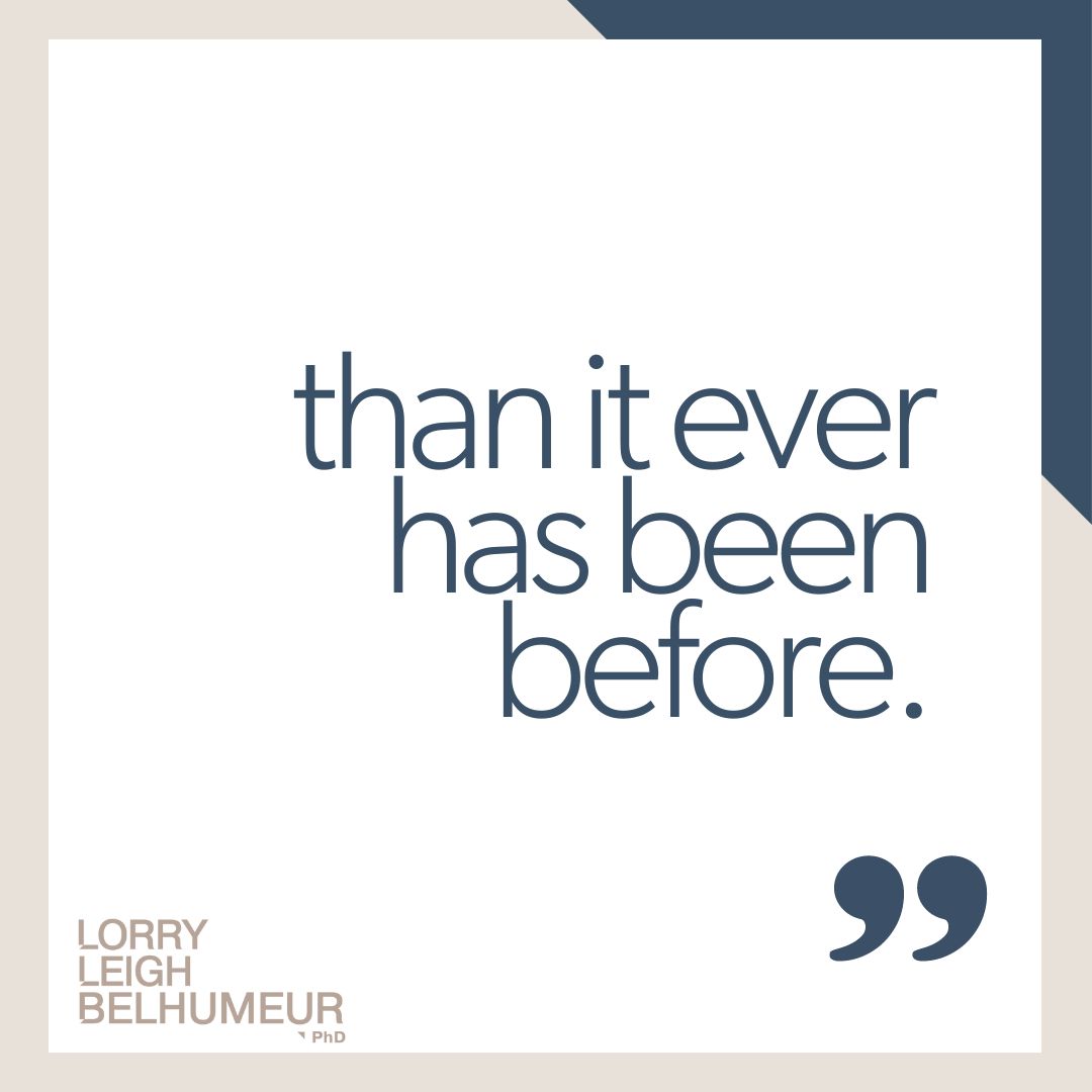 Lorry LeighBelhumeur, Ph.D. tweet media