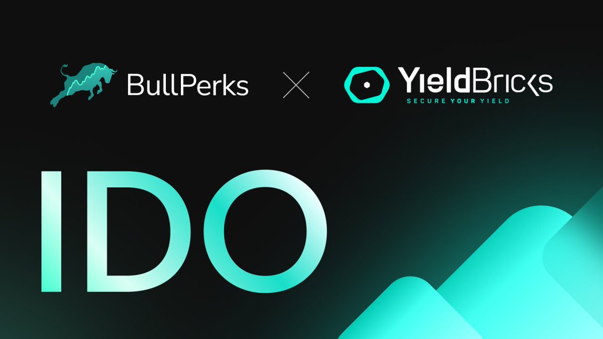 Get ready, BullPerks community! 🐂

We are thrilled to announce the upcoming #IDO of <a href="/YieldBricks/">YieldBricks</a>, the revolutionary platform that is redefining the future of #investing through seamless Real-World Asset (#RWA) yield tokenization. 🚀

🔒 Every portfolio is pre-managed and secured