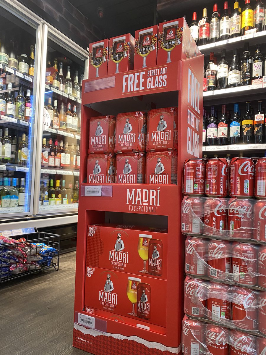 🚨 FREE! 
🍻 Madri Glass with every 4x440ml or 10x 440ml purchase!

👀 Be quick, as we have limited glasses…