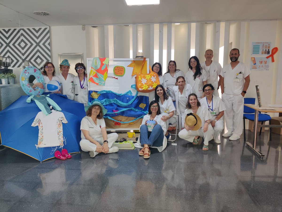 GVAsaludelche's tweet photo. #DíaDeLaPrevenciónCáncerDePiel

👉Se han atendido 242 personas en las mesas informativas de las que se han derivado a Atención Primaria 47 para valorar remitir a Dermatología.  

👉Se han realizado actividades con 40 niños https://t.co/O5K7QVwk6Q