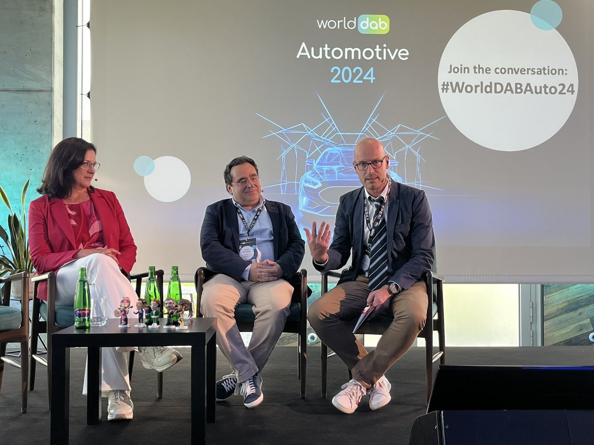 <a href="/CorinnaDrumm/">Corinna Drumm</a> of Association of Austrian Private Broadcasters (VÖP) speaks at #WorldDABAuto24 ahead of next week’s launch of the second national DAB+ mux in Austria. She echoes easy to use and free to air as key reasons for broadcast radio in-car, and a trusted source of news.