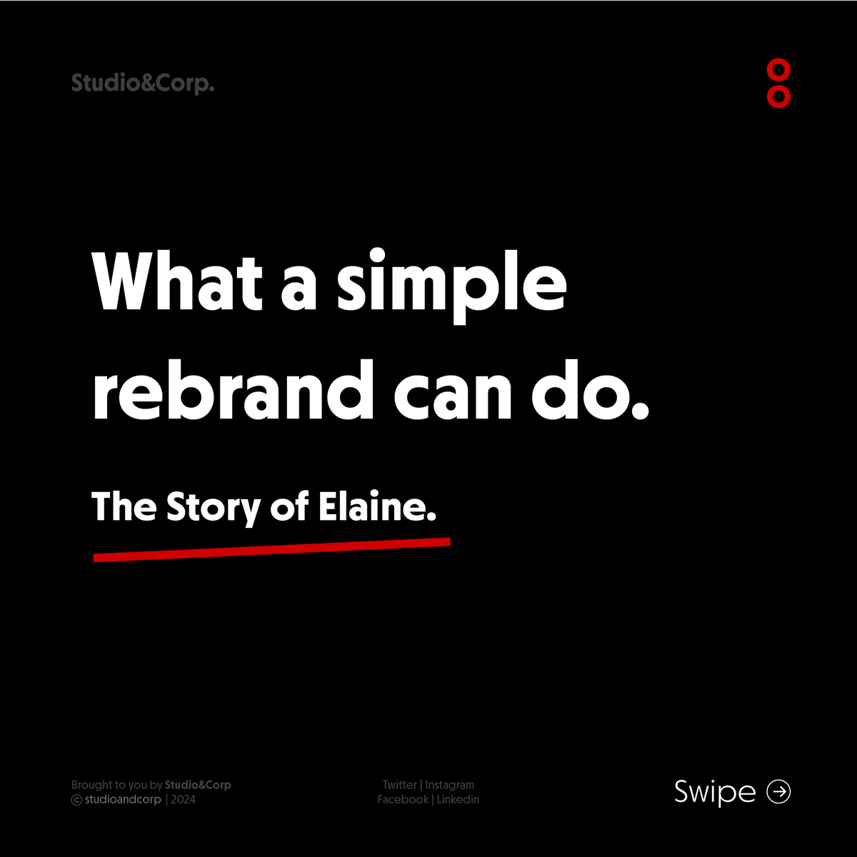 StudioAndCorp's tweet photo. We received a call from Elaine, a lovely lady we worked with on a project last year. 

Here's what happened, and what she said.

A Thread. 

1. https://t.co/0cOnxWX9Gd