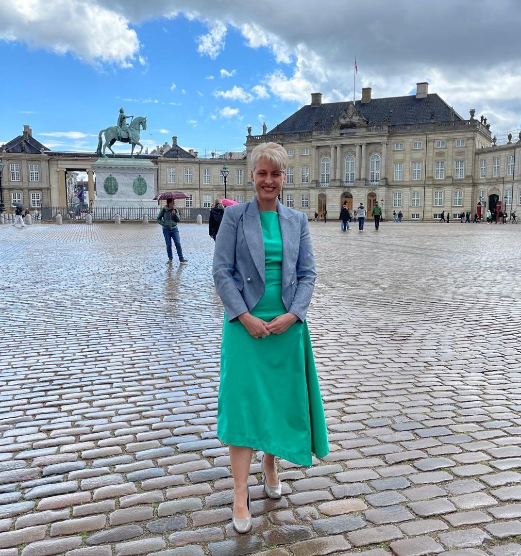 Honoured to have an audience with His Majesty King Frederik today at the end of four wonderful years in Denmark. Good to be going home to London but hard to leave such an amazing country.