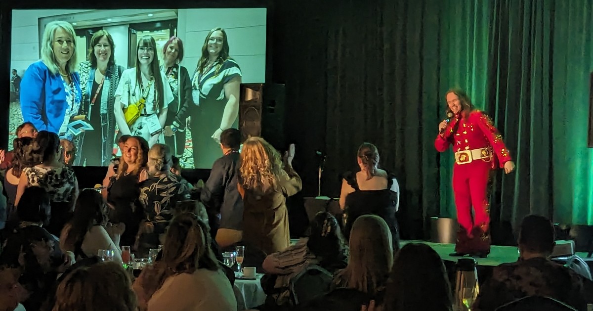 casecanada's tweet photo. We felt a strong connection between everyone at the #29thCASEConference gala last night. An inspiring group of individuals from across Canada strive for inclusion in the workplace. 

Thank you for making this conference something special! https://t.co/nGzEJMd9eM