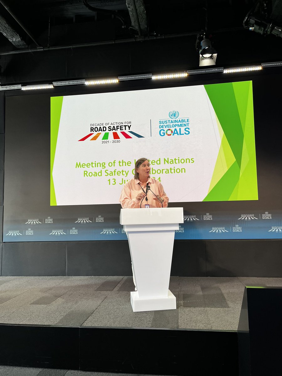 The UN Road Safety Collaboration meeting kicks off with <a href="/etiennekrug/">Etienne Krug</a> <a href="/larson_kelly/">Kelly Larson</a>