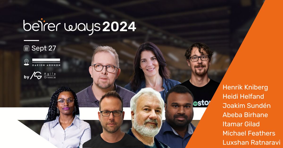 Better Ways (Agile Greece Summit) tweet media