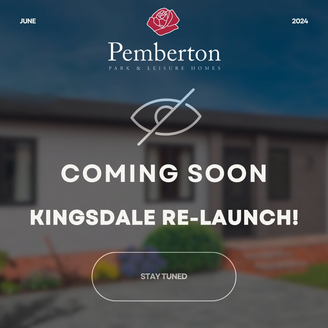 We are thrilled to announce that we will be exhibiting at The World of Park &amp; Leisure Homes Show

🗓️ Dates to Remember:
Trade Preview: 27th June
General Public: 28th-30th June

📍 Location: Stoneleigh Park, CV8 2TA

🌟 Join us for the re-launch of the Kingsdale park home!