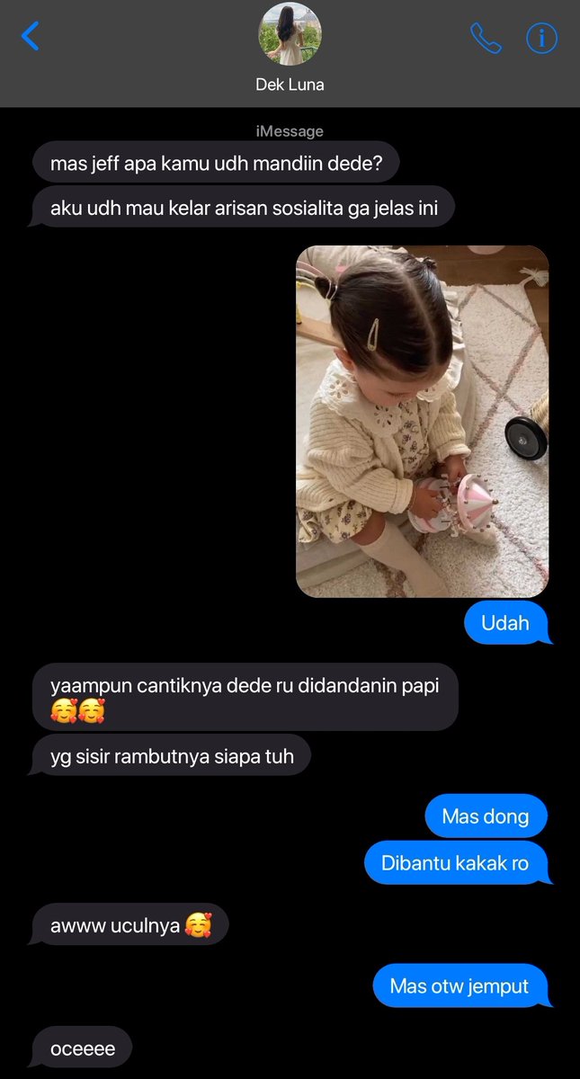 heatherday_'s tweet photo. Perbedaan Mas Jeff dan Luna kalau ngurus si bungsu https://t.co/R37v5oDvbX