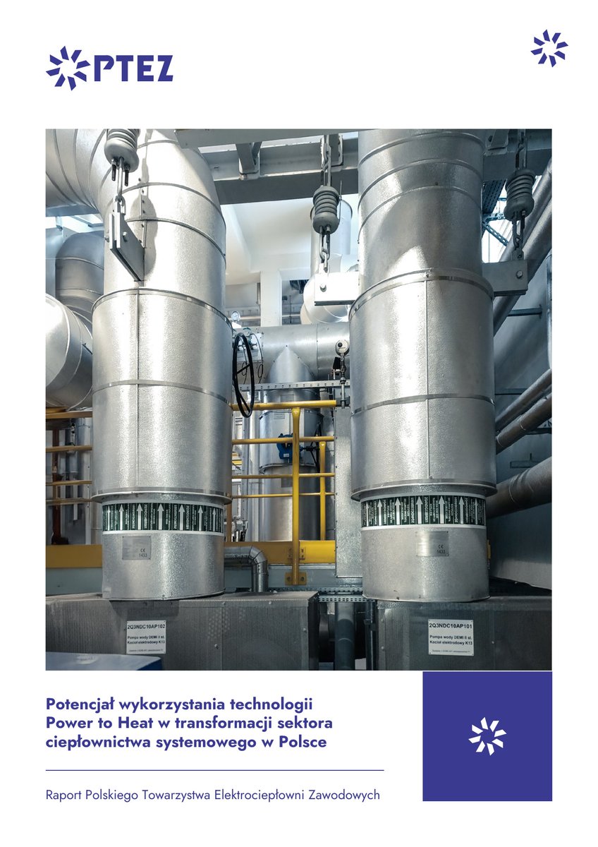 PTEC_'s tweet photo. 📢 1/4 W trakcie V #Kongresu_Kogeneracji, #PTEZ zaprezentowało najnowszy raport dotyczący technologii Power to Heat (#P2H) 📈📊 pt. „Potencjał wykorzystania technologii Power to Heat w transformacji sektora ciepłownictwa” https://t.co/HEBEWyNCMY #ciepłownictwo #KongresKogneracji https://t.co/H02DV427m9