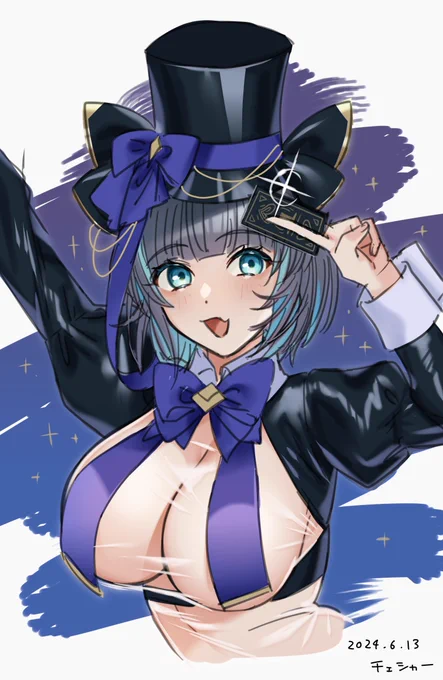 ワンドロ チェシャー#アズレン #アズールレーン 