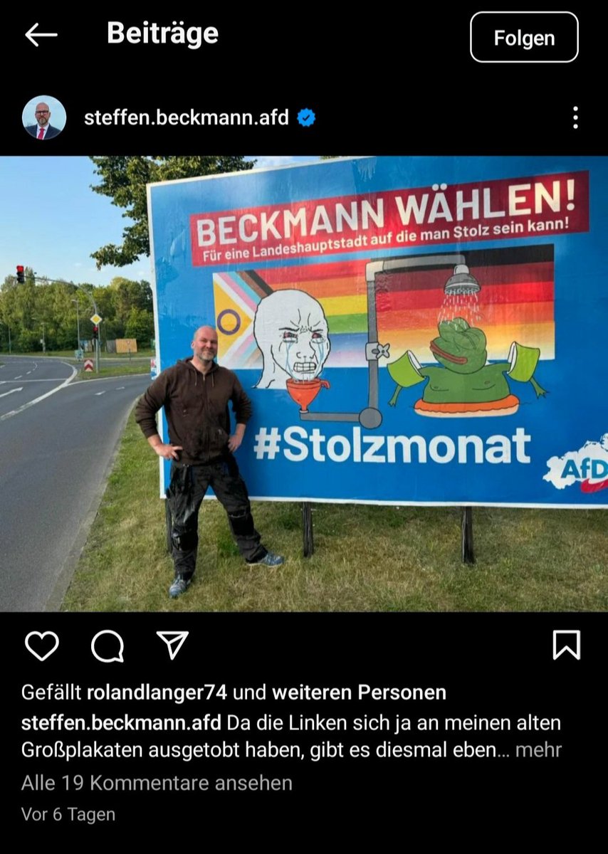 Wie kann diese Scheiße erlaubt sein?! Und wie verkommen muss man sein, so jemanden zu wählen?! 💩
#fckafd