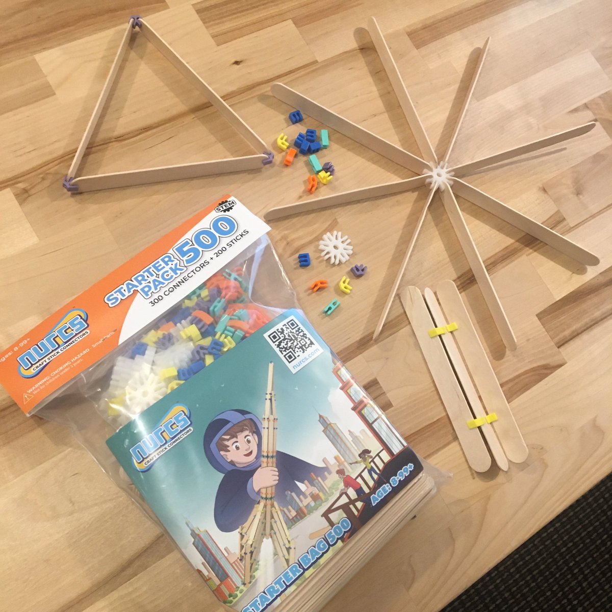 dailySTEM Chris Woods (@dailystem) on Twitter photo Hey #STEM teachers…tired of buying hot glue & tape for craft sticks?
🚨I’m giving away this 500 pc set of Nurcs, a super new way to connect (& reconnect) craft sticks into anything!
To enter:
✅Follow <a href="/NurcsToy/">Mike from Nurcs Craft Stick Connectors</a>
✅Repost! Hey #STEM teachers…tired of buying hot glue & tape for craft sticks?
🚨I’m giving away this 500 pc set of Nurcs, a super new way to connect (& reconnect) craft sticks into anything!
To enter:
✅Follow <a href="/NurcsToy/">Mike from Nurcs Craft Stick Connectors</a>
✅Repost!