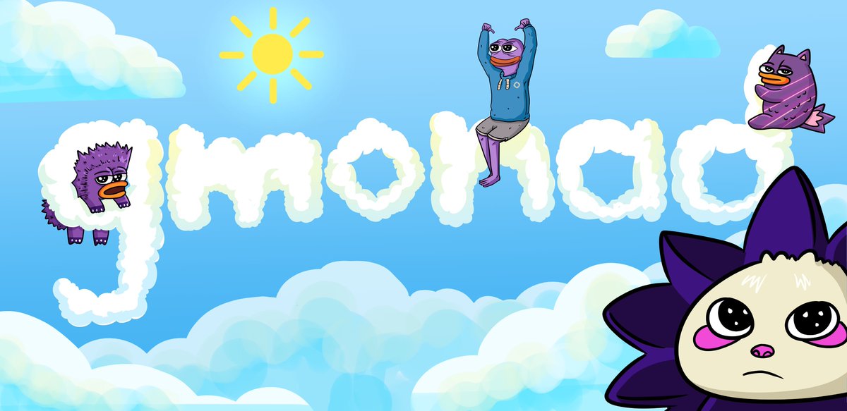 gmonad 🌤️💜