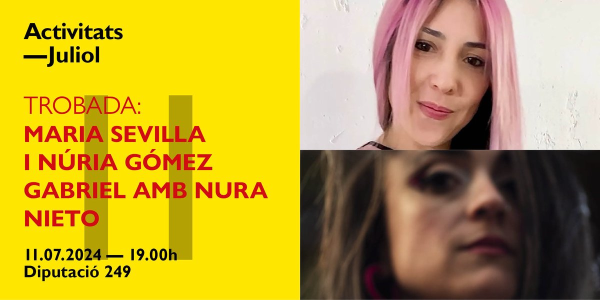 Ll_Finestres's tweet photo. 'La nit ovípara' i 'Traumacore' no són llibres de terror, però sí dos títols on la por se’ns fa palpable a cada pàgina.

Les seves autores, @nuria_ggabriel i @msevilpa, vindran a parlar-ne juntament amb @nuravalira.

Entrades: https://t.co/zqzrledKut https://t.co/nfGPcvPzre