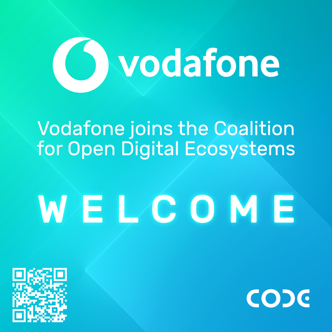 CODE (@code_org_) on Twitter photo We are thrilled to announce that <a href="/VodafoneGroup/">Vodafone Group</a> has joined the Coalition for Open Digital Ecosystems!
Together, we champion interoperability, consumer choice, and open access. Welcome aboard!
#OpenDigitalEcosystems We are thrilled to announce that <a href="/VodafoneGroup/">Vodafone Group</a> has joined the Coalition for Open Digital Ecosystems!
Together, we champion interoperability, consumer choice, and open access. Welcome aboard!
#OpenDigitalEcosystems