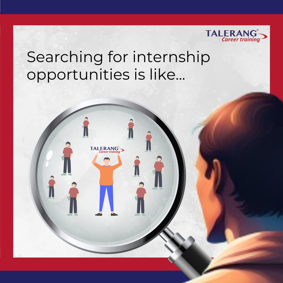 Talerang's tweet image. Navigating the world of internships with talerang - your shortcut to honing skills and gaining valuable experience! 

#InternshipSearch #ProfessionalGrowth #TalerangAdvantage