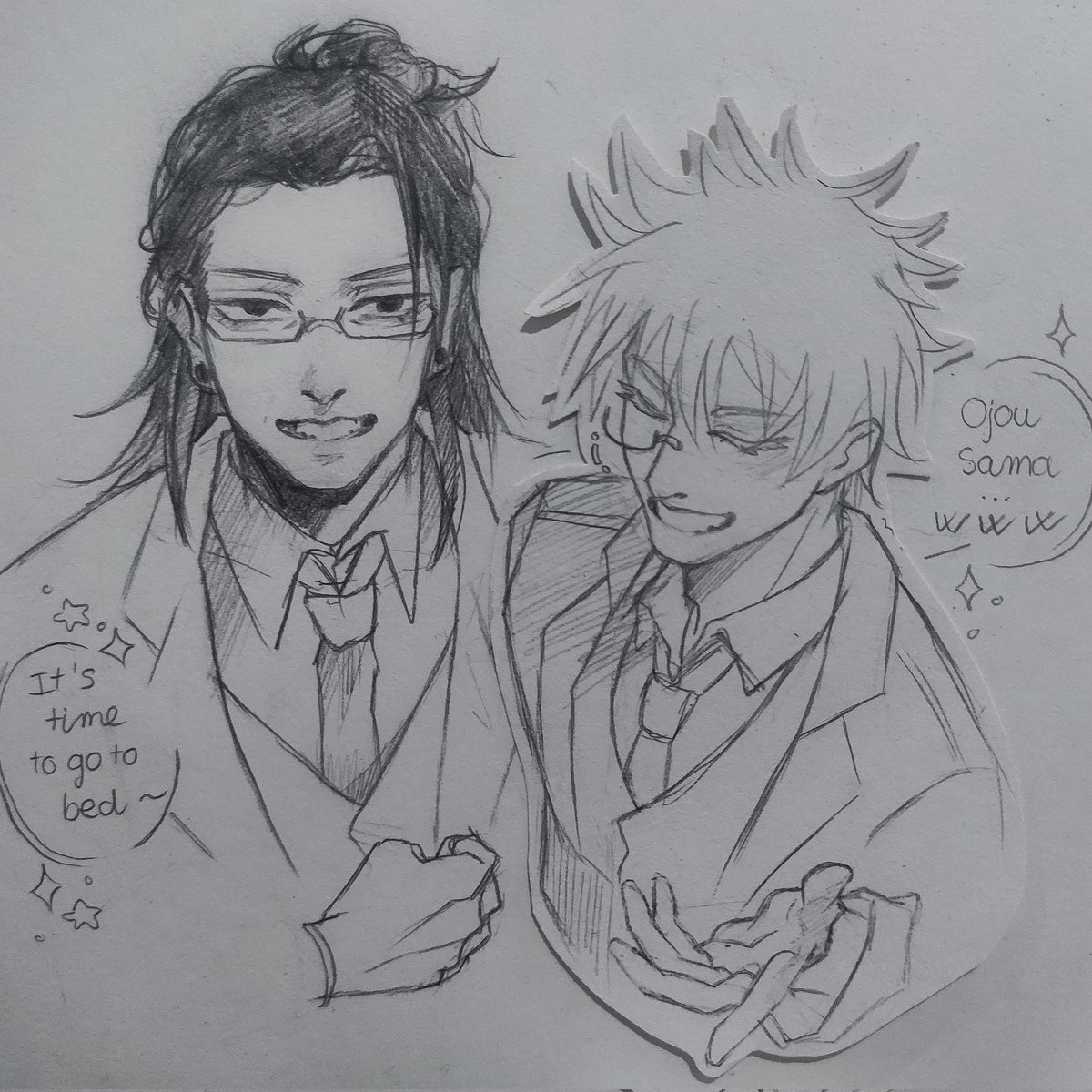 nox_notfound's tweet photo. Yare yare #geto #getosuguru #gojo #gojosatoru #nanami #nanamikento #Jujutsukaisen #fanart #sketchs https://t.co/pwrwyVKT4A