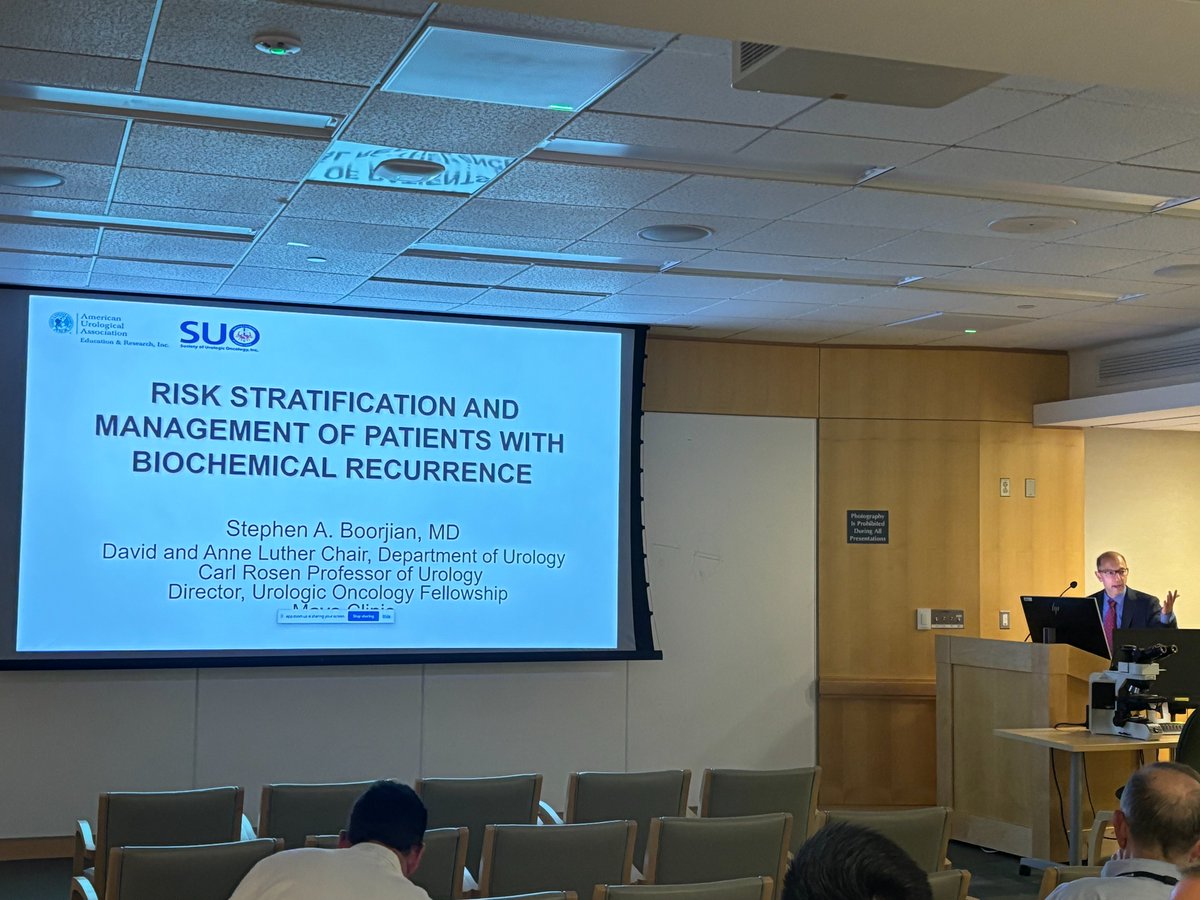 BWHUrology's tweet image. Thank you to Visiting Professor @SBoorjian from @MayoClinic for an incredible presentation during Grand Rounds and Journal Club yesterday!