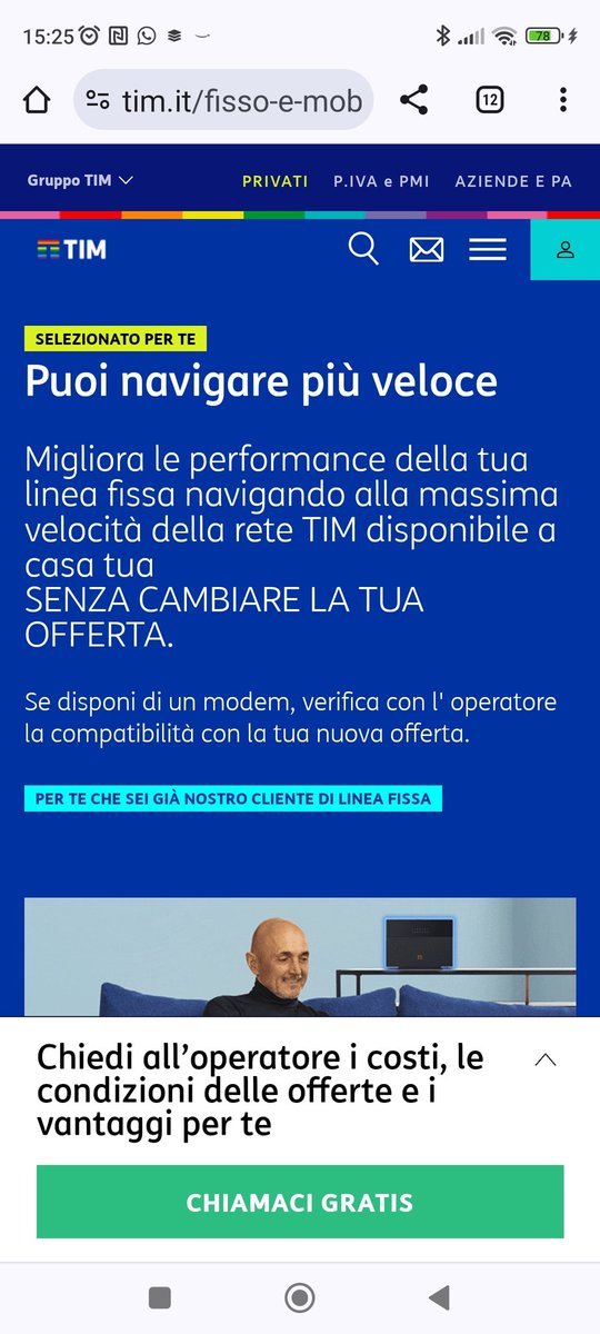 giusgrapa's tweet photo. @TIM_Official io rispondo alla Vs notifica push ma quando chiamo o non mi risponde nessuno o non sapete di che sto parlando https://t.co/K6b7A5ggjy