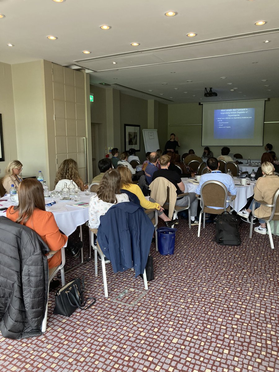 Racing through the first day in Reading of the ARTP Lung Function Interpretation Course. Lots of healthy debate on guidelines post lunch! <a href="/ARTP_News/">ARTP</a> <a href="/ARTP_Chair/">ARTP Chair</a>