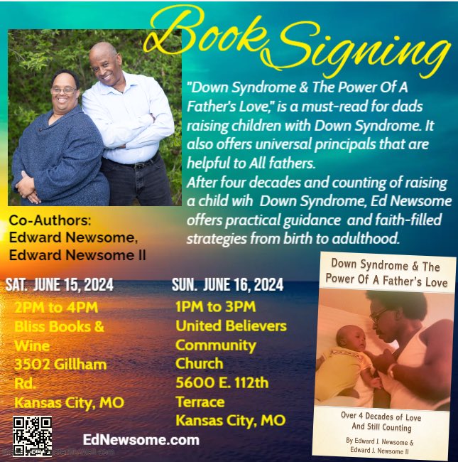 There are one-million reasons I love my husband, Ed, and now I have one more reason.  He wrote a book about  fatherhood to help all dads, “ Down Syndrome &amp; The Power Of A Father’s Love.” Congratulations sweetheart on your new book—you are truly inspiring.