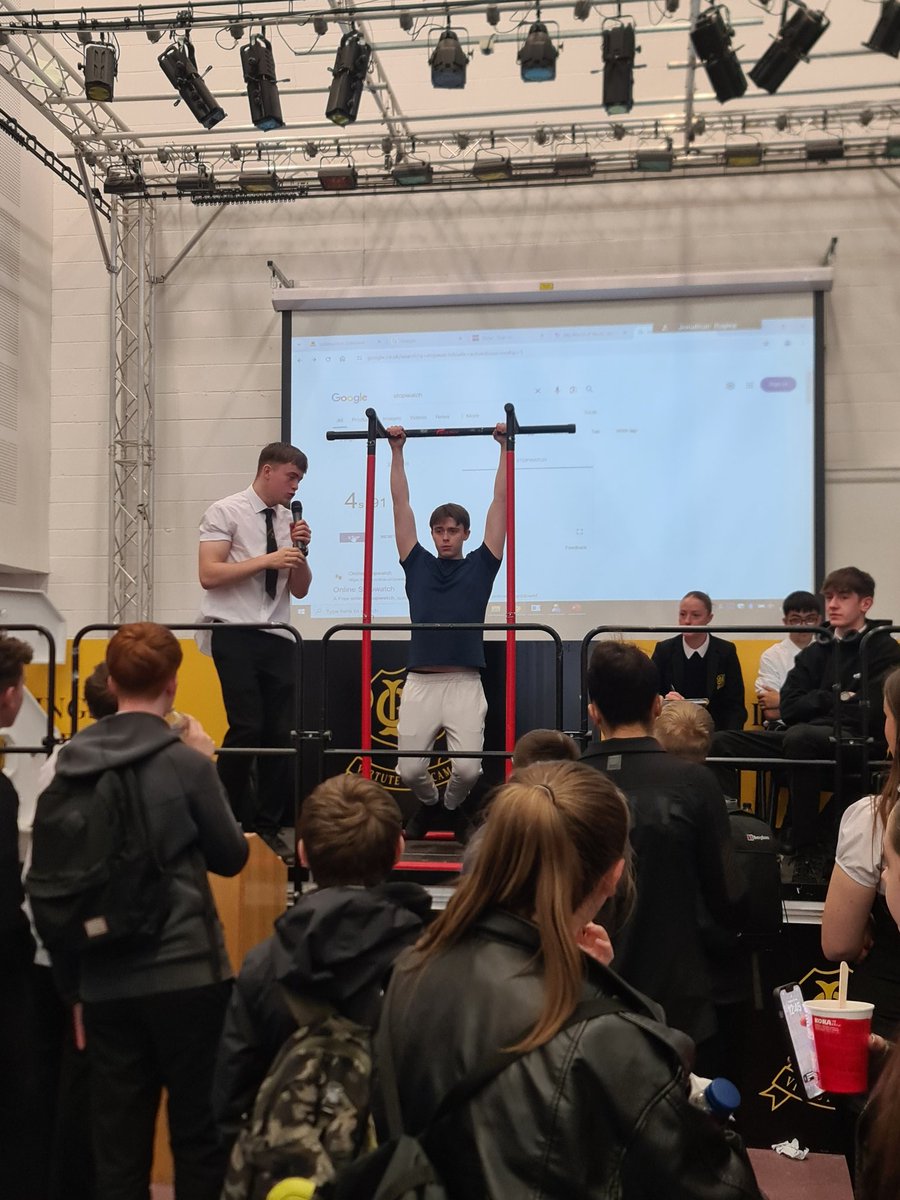 £1 Challenge in full swing this week. Why a fantastic start from some our S6 Leadership pupils!