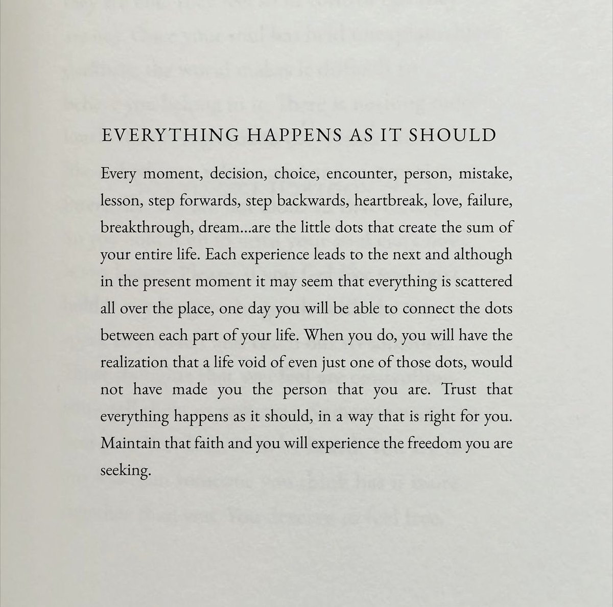 Everything happens as it should ❤️