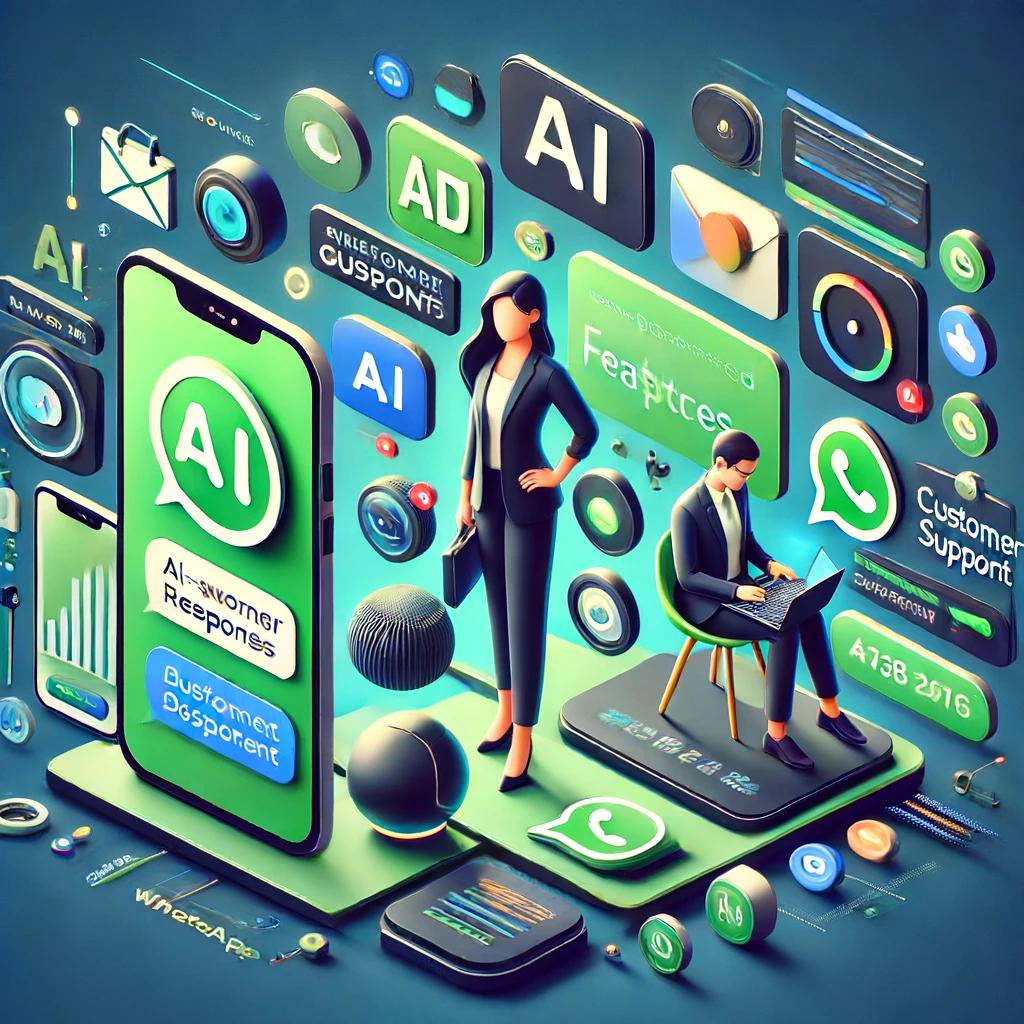 GoDigital_AI_'s tweet image. #Meta hat neue #KIFunktionen für #WhatsAppBusiness vorgestellt, darunter AI-generierte Anzeigen und automatische Antworten auf Kundenanfragen. Ziel ist es, Unternehmen mit KI-Agenten bei der Kundenkommunikation zu unterstützen.

 #Kundensupport #MetaConversations #AIAgenten