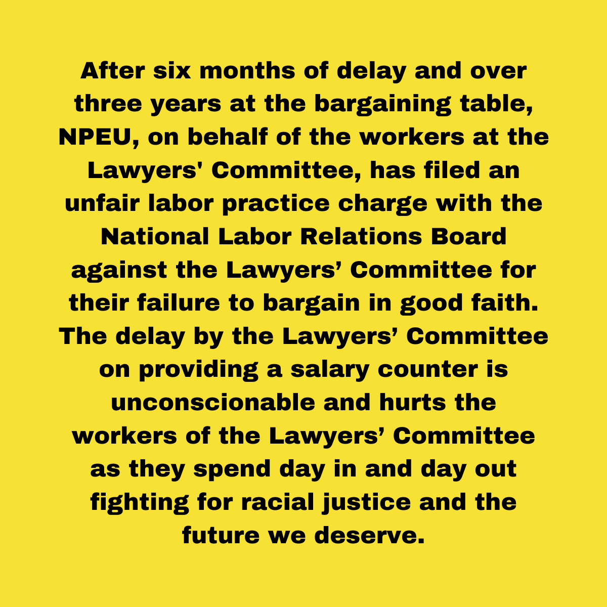 Lawyers' Committee United Union tweet media