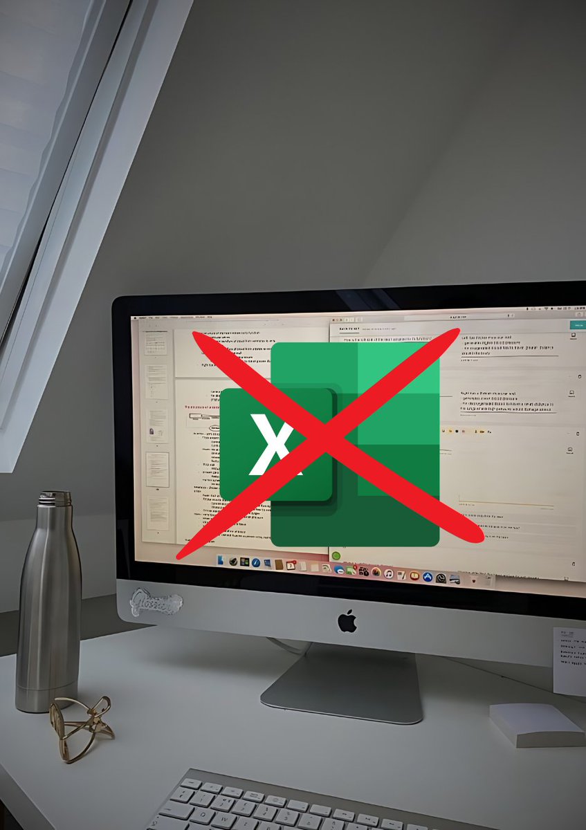 Wealth_Pill's tweet photo. Excel is dead. 

No more complex formulas and 10-hour tutorials on YouTube. 

Here's the AI version of Excel (and it's 100% free): https://t.co/ubnzq3tZNu