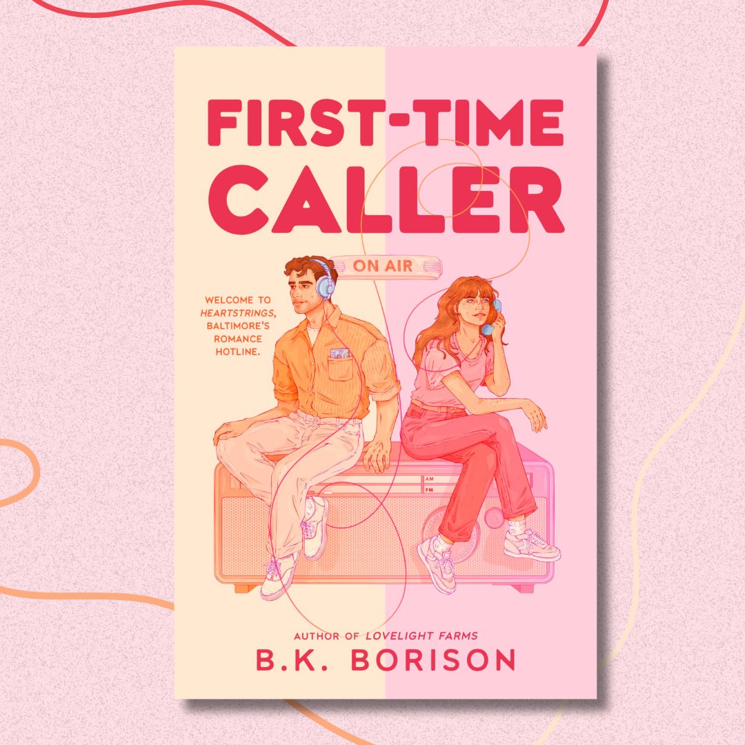 authorbkborison's tweet photo. I am absolutely tickled (pink) to share the cover for FIRST-TIME CALLER with you.

This book truly is the story of my heart, and I can’t wait for you guys to get to know Aiden and Lucie.

PREORDER HERE: https://t.co/fpUIQq9a0u https://t.co/8huYFWBTBK