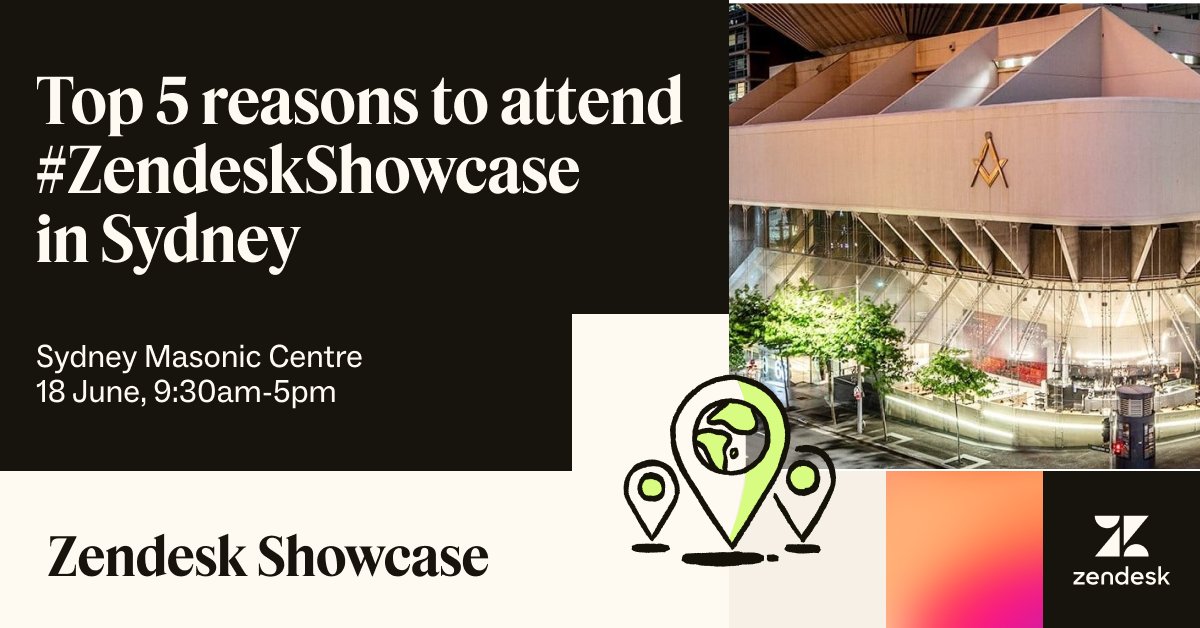 ab3cerra's tweet photo. The future of #CX is here and this is your chance to think bigger ✨ If you want to shape the AI-powered future with insights from @Zendesk and other visionary speakers, this is why you need to attend #ZendeskShowcase, coming to Sydney on 18 June ✨ https://t.co/eDU98mR2Fi https://t.co/ZplMChAzsQ