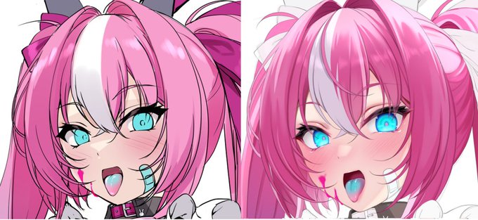 このラフが今こうなってる 