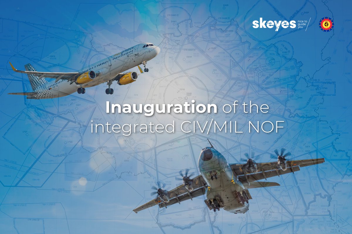 Vanaf vandaag zal er in ons land nog slechts één NOTAM-office bestaan - verantwoordelijk voor het opstellen, beheren en verspreiden van essentiële informatie m.b.t. luchtvaartnavigatie aan alle civiele en militaire luchtruimgebruikers. 🌍📡bit.ly/4ciD6fN  

#skeyes