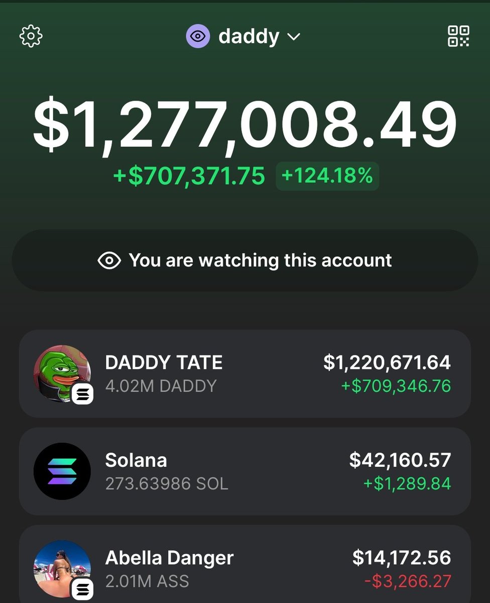 TrailProf's tweet image. claimed $DADDY revenue share x.com/DaddyyTateCTO/…