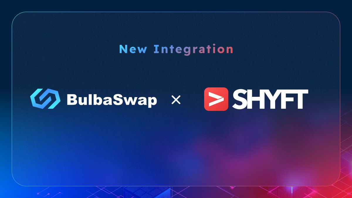 BulbaSwap's tweet photo. We've got big news...

Real-time trading insights are arriving shortly! 📈

How? By integrating @Shyft_to's cutting-edge data infrastructure.

The partnership will empower our users with:

���Instantaneous trading metrics for smart decisions
⚡️Fluid experience with real-time data
📊Deeper market insights from advanced analytics

Get ready to unlock the full potential of decentralized trading!

Read the full partnership announcement: https://t.co/hR24djto7f