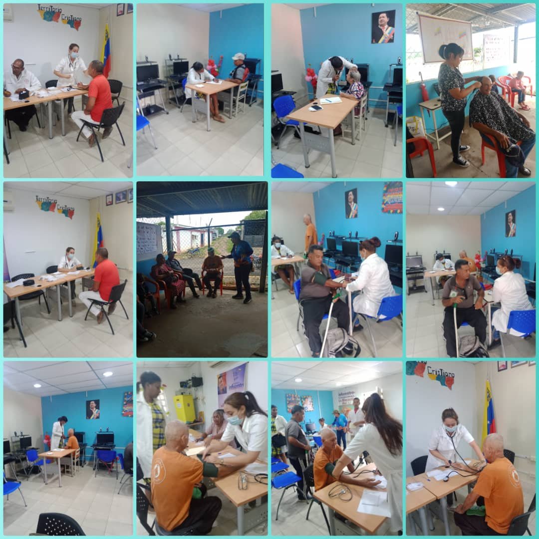 CDI General Antonio Domingo Sifontes ,jornada de salud brindando atención  a los adultos mayores 🇨🇺 .<a href="/cubacooperaven/">Brigada Médica Cubana en Venezuela</a> <a href="/Cubacooperabol2/">Brigada Médica 🇨🇺 Bolívar🇻🇪</a> #CubaCoopera #CubaPorLavida #MaceoYCheViven