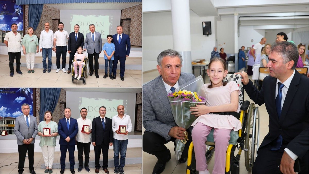 Altındağ Doğan Çağlar Özel Eğitim Meslek Lisesini ziyaret ederek yıl sonu etkinlik haftasında öğrencilerimiz ile bir araya geldik. Emekliye ayrılan öğretmenlerimize plaketlerini takdim ettik. Kıymetli meslektaşlarıma hizmetleri için teşekkür ediyor, sağlıklı bir yaşam diliyorum