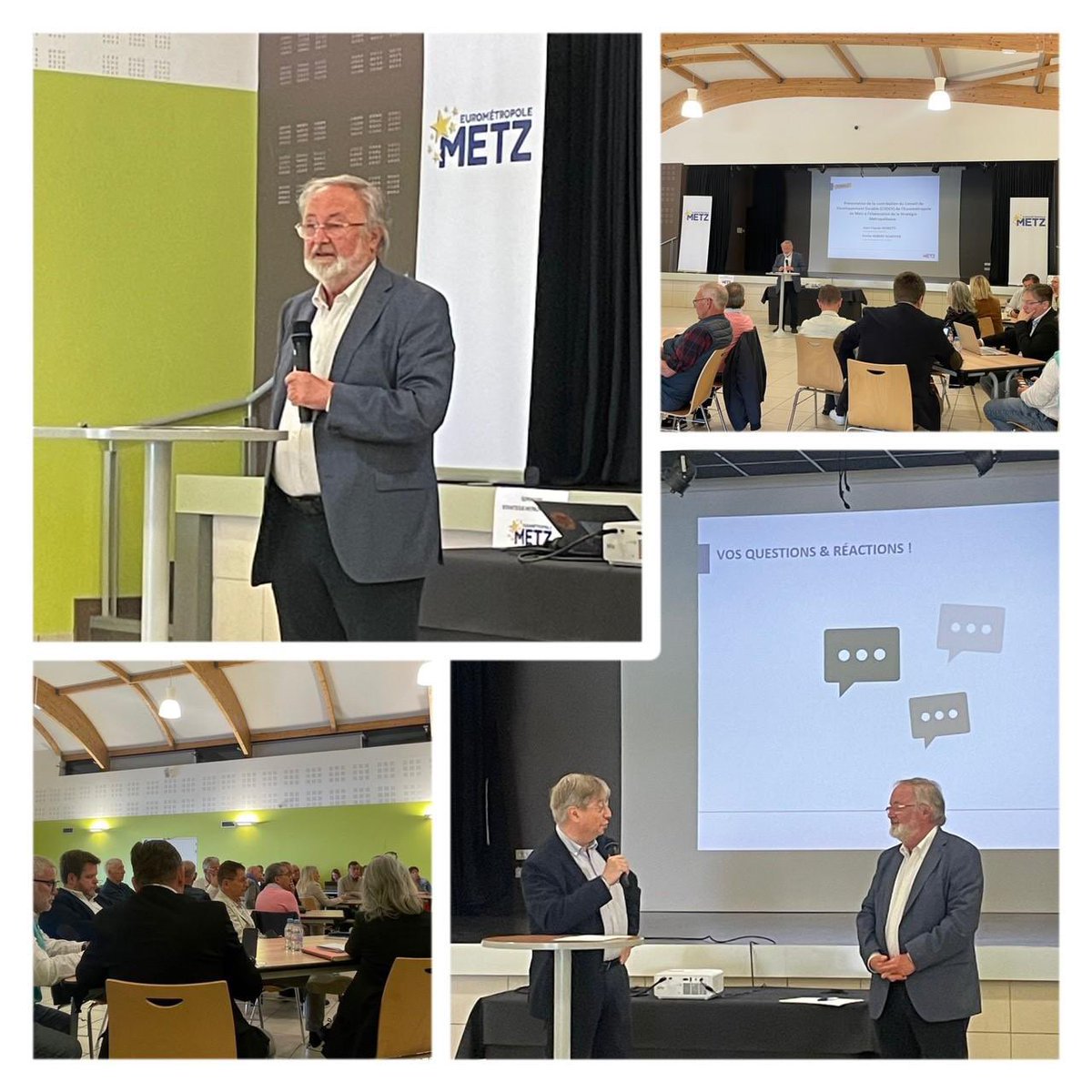 CODEV Eurométropole de Metz (@codevmetz) on Twitter photo 📣Présentation des conclusions du @CODEV sur 𝐥𝐚 𝐒𝐭𝐫𝐚𝐭𝐞́𝐠𝐢𝐞 𝐌𝐞́𝐭𝐫𝐨𝐩𝐨𝐥𝐢𝐭𝐚𝐢𝐧𝐞 𝟐𝟎𝟑𝟎-𝟐𝟎𝟓𝟎 ce 13 juin, en présence du président <a href="/GrosdidierMetz/">François GROSDIDIER</a> et de la vice-présidente <a href="/AnneDeMetz/">Anne Fritsch-Renard</a> <a href="/MartineMichel/">Michel Dupuis</a>
@CNCD
#codev #prospective #metropole #metz #citoyen 📣Présentation des conclusions du @CODEV sur 𝐥𝐚 𝐒𝐭𝐫𝐚𝐭𝐞́𝐠𝐢𝐞 𝐌𝐞́𝐭𝐫𝐨𝐩𝐨𝐥𝐢𝐭𝐚𝐢𝐧𝐞 𝟐𝟎𝟑𝟎-𝟐𝟎𝟓𝟎 ce 13 juin, en présence du président <a href="/GrosdidierMetz/">François GROSDIDIER</a> et de la vice-présidente <a href="/AnneDeMetz/">Anne Fritsch-Renard</a> <a href="/MartineMichel/">Michel Dupuis</a>
@CNCD
#codev #prospective #metropole #metz #citoyen