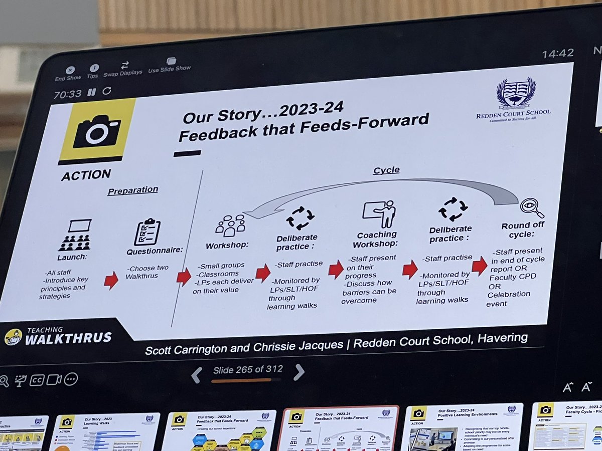 Brilliant example from <a href="/ReddenCourt/">Redden Court School</a> of a school taking our toolkit and using it to design their own approach …