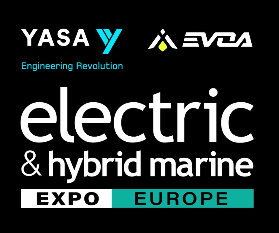 YASA Ltd (@yasamotors) on Twitter photo Visit us at Electric and Hybrid Marine Expo Europe, <a href="/EHMWExpo/">Electric & Hybrid Marine Expo Europe</a> booth 1130, alongside <a href="/EVOA_E1/">EVOA</a> to learn how our market-leading #axialflux #technology, 
could be powering your next generation of #electrified and #hybrid #marine vessels.
#ElectricBoats Visit us at Electric and Hybrid Marine Expo Europe, <a href="/EHMWExpo/">Electric & Hybrid Marine Expo Europe</a> booth 1130, alongside <a href="/EVOA_E1/">EVOA</a> to learn how our market-leading #axialflux #technology, 
could be powering your next generation of #electrified and #hybrid #marine vessels.
#ElectricBoats