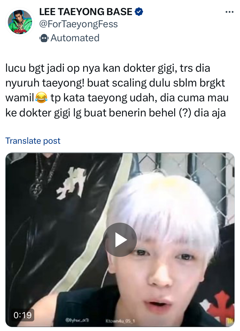 ForTaeyongFess's tweet photo. taeyong! 

        from this                      to this https://t.co/bAScRbG4mH