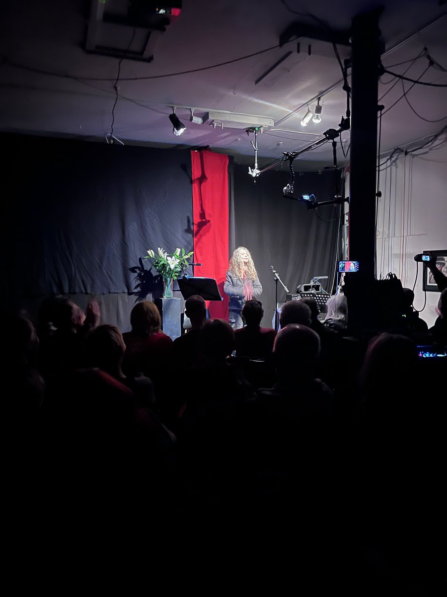 calibansounds's tweet photo. Eve Libertine and Eva Leblanc at The Horse Hospital 20th April 2024. https://t.co/AeuVflgkIs