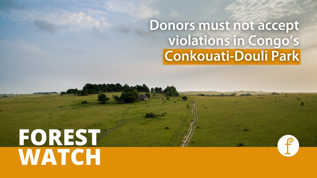 Fern (@fern_ngo) on Twitter photo The Congolese Government has permitted #OilExploration in the Conkouati-Douli national park. NGOs are demanding that the Government withdraw or annul the permits.
International donors must suspend funding until the Government reverses course.
Read more👇
fern.org/publications-i… The Congolese Government has permitted #OilExploration in the Conkouati-Douli national park. NGOs are demanding that the Government withdraw or annul the permits.
International donors must suspend funding until the Government reverses course.
Read more👇
fern.org/publications-i…