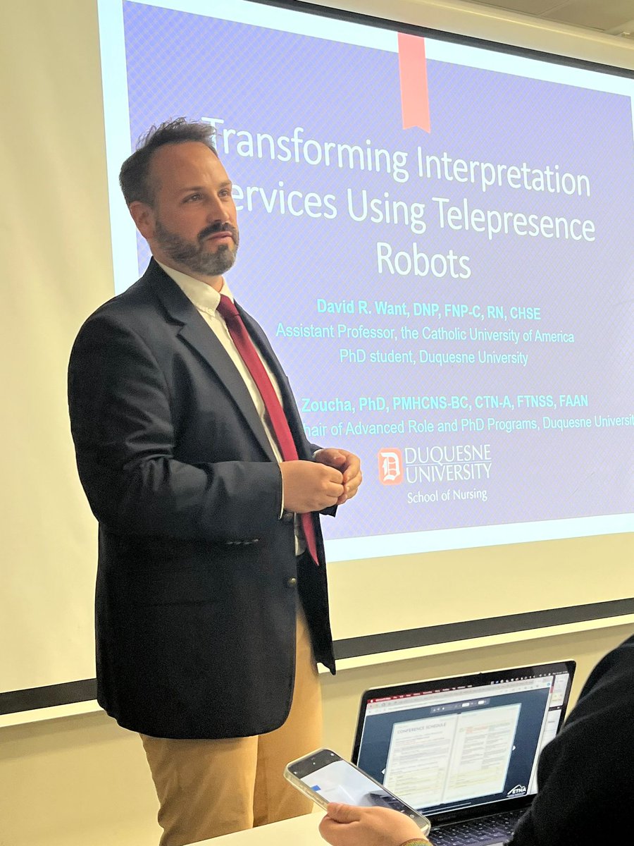David R. Want, DNP, FNP-C, RN, CHSE tweet media