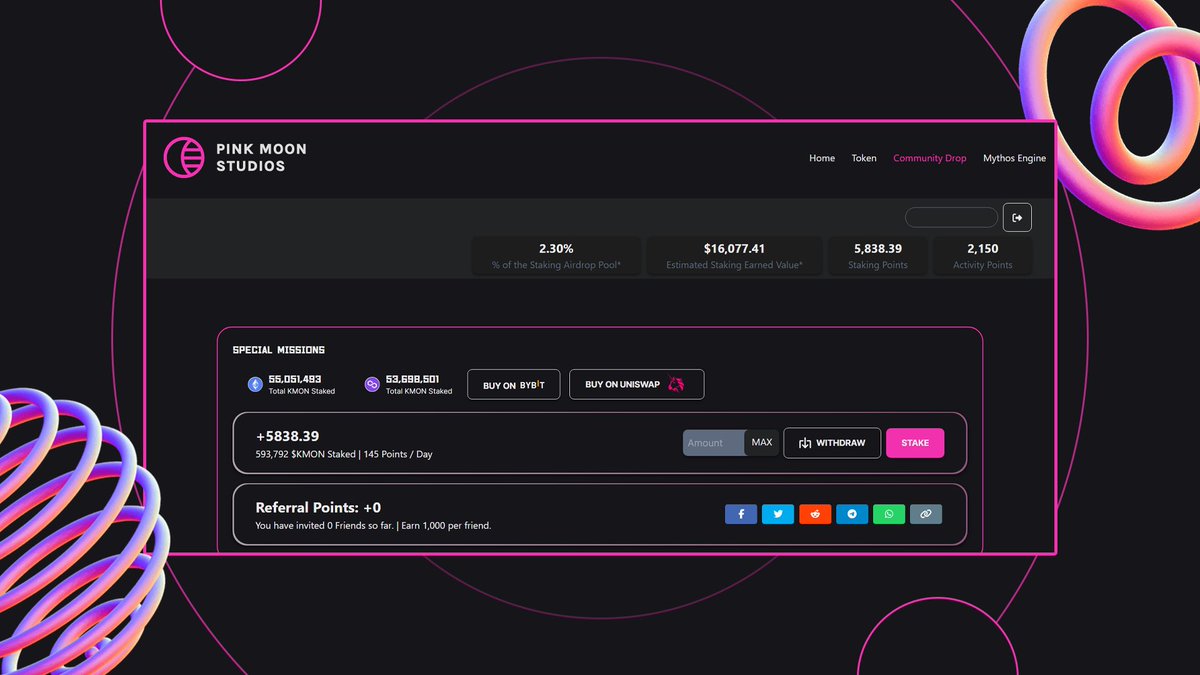 Pink Moon Studios | MMO-as-a-Service tweet media